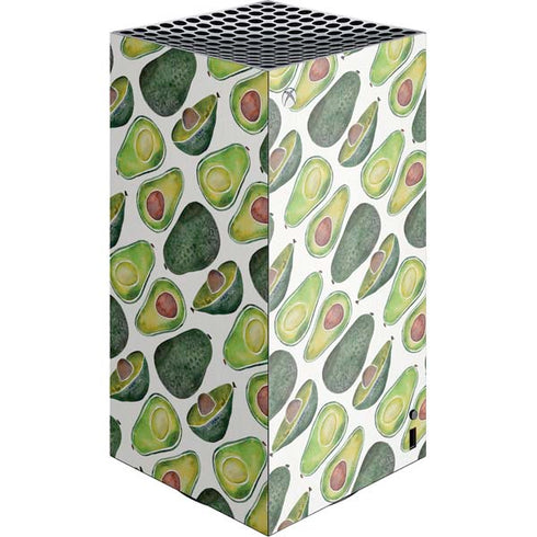 Avocados by Cat Coq XBox Series X Digital Edition Console Skin